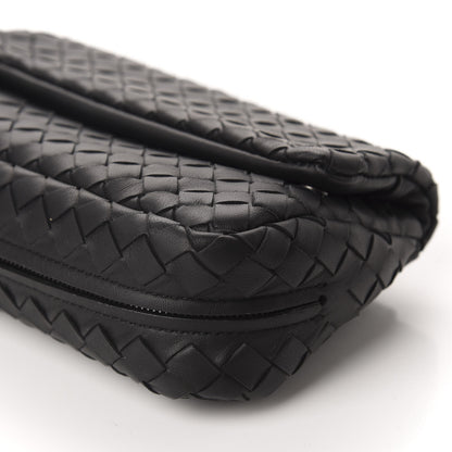 Bottega Veneta Nappa Intrecciato Mini Messenger Bag Black 7 of 10