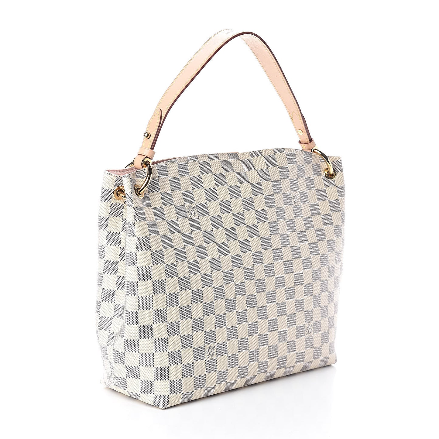 Damier Azur Graceful PM Rose Ballerine