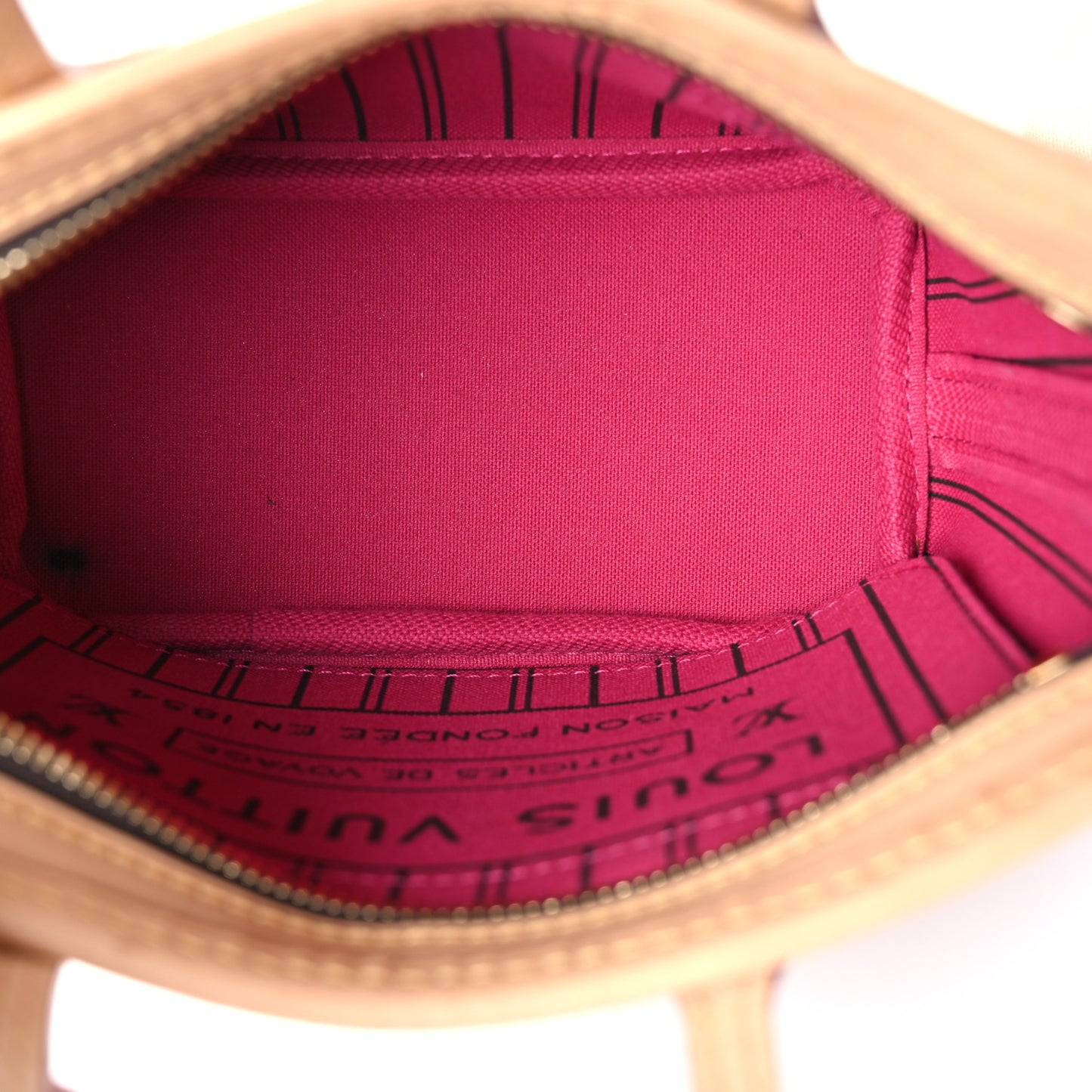 Monogram Neverfull BB Pink Peony