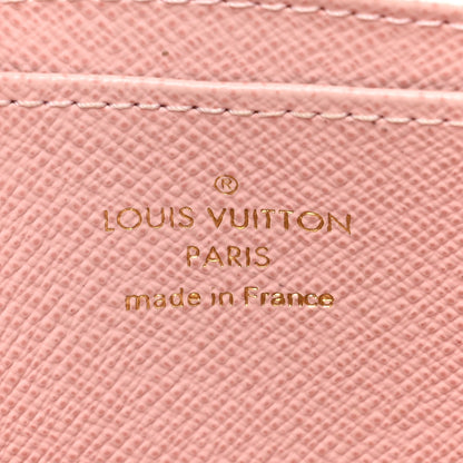 Louis Vuitton Damier Azur Zippy Coin Purse Rose Ballerine 7 of 13