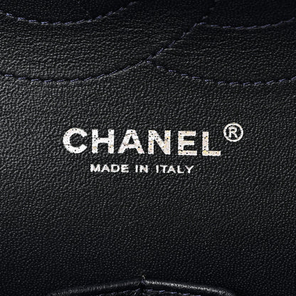 Chanel Caviar Quilted Jumbo Double Flap Navy Blue Navy Blue 6 of 10