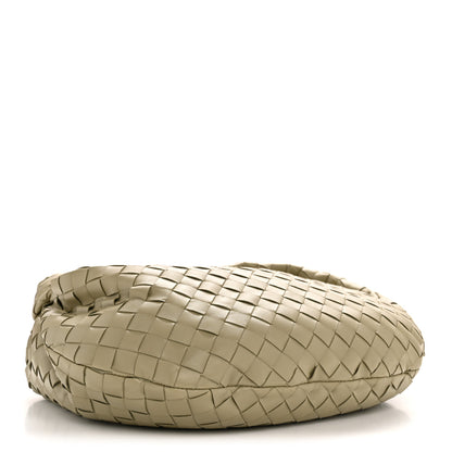 Bottega Veneta Nappa Intrecciato Teen Jodie Hobo Travertine 4 of 13
