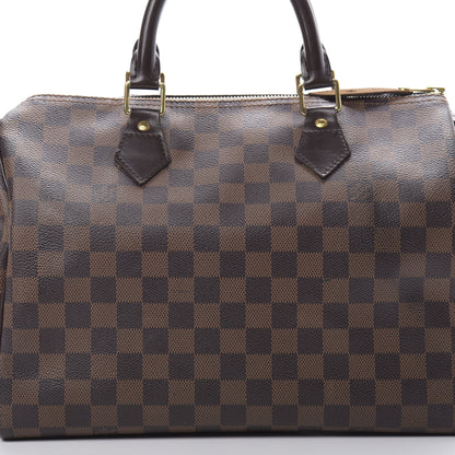 Louis Vuitton Damier Ebene Speedy 30 8 of 17