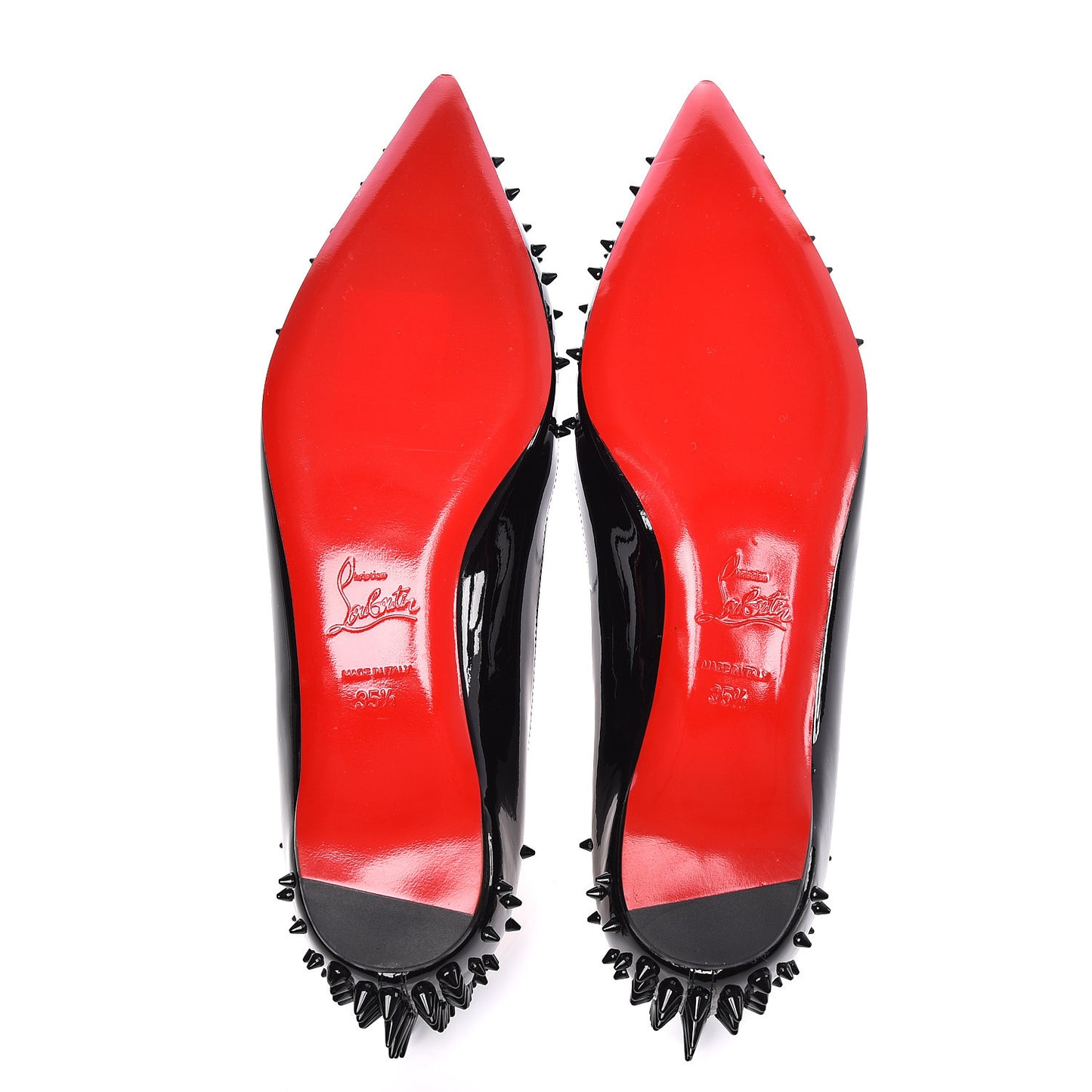 Patent Goldoflat Spikes Flats 35.5 Black