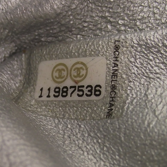 Distressed Leather 2.55 Reissue 227 Jumbo Flap Silver