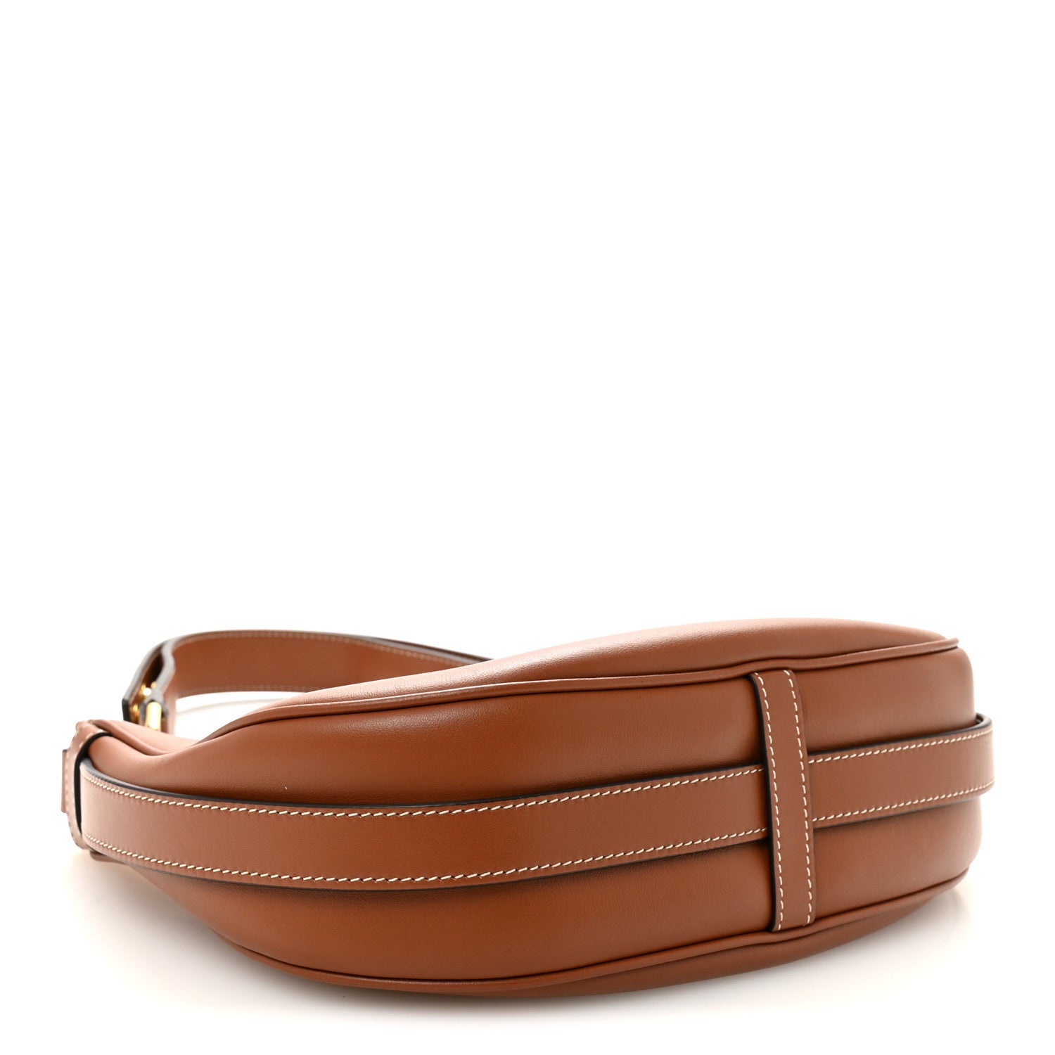 Celine Smooth Calfskin Medium Strap Ava Shoulder Bag Tan 4 of 10