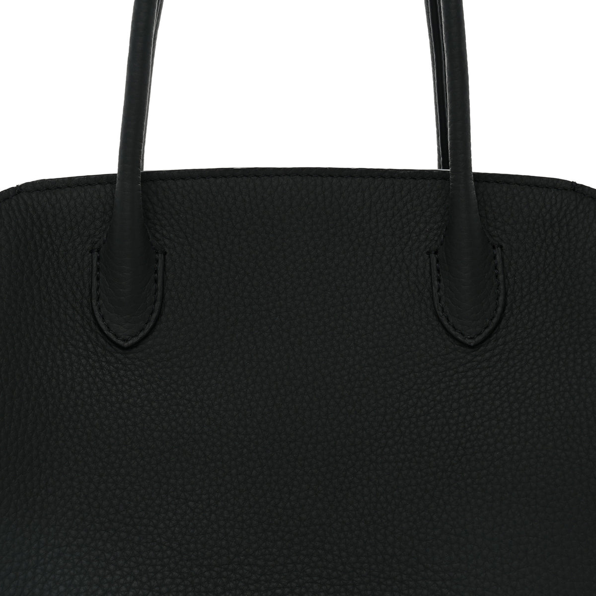 The Row Grained Calfskin Marlo 12 Tote Bag Dark Pine 8 of 11