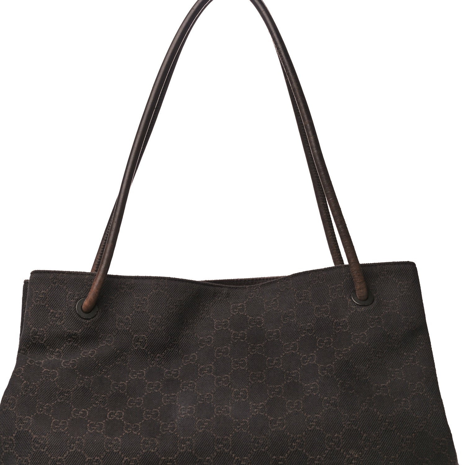 Gucci Nylon Monogram Gifford Tote Brown 7 of 30
