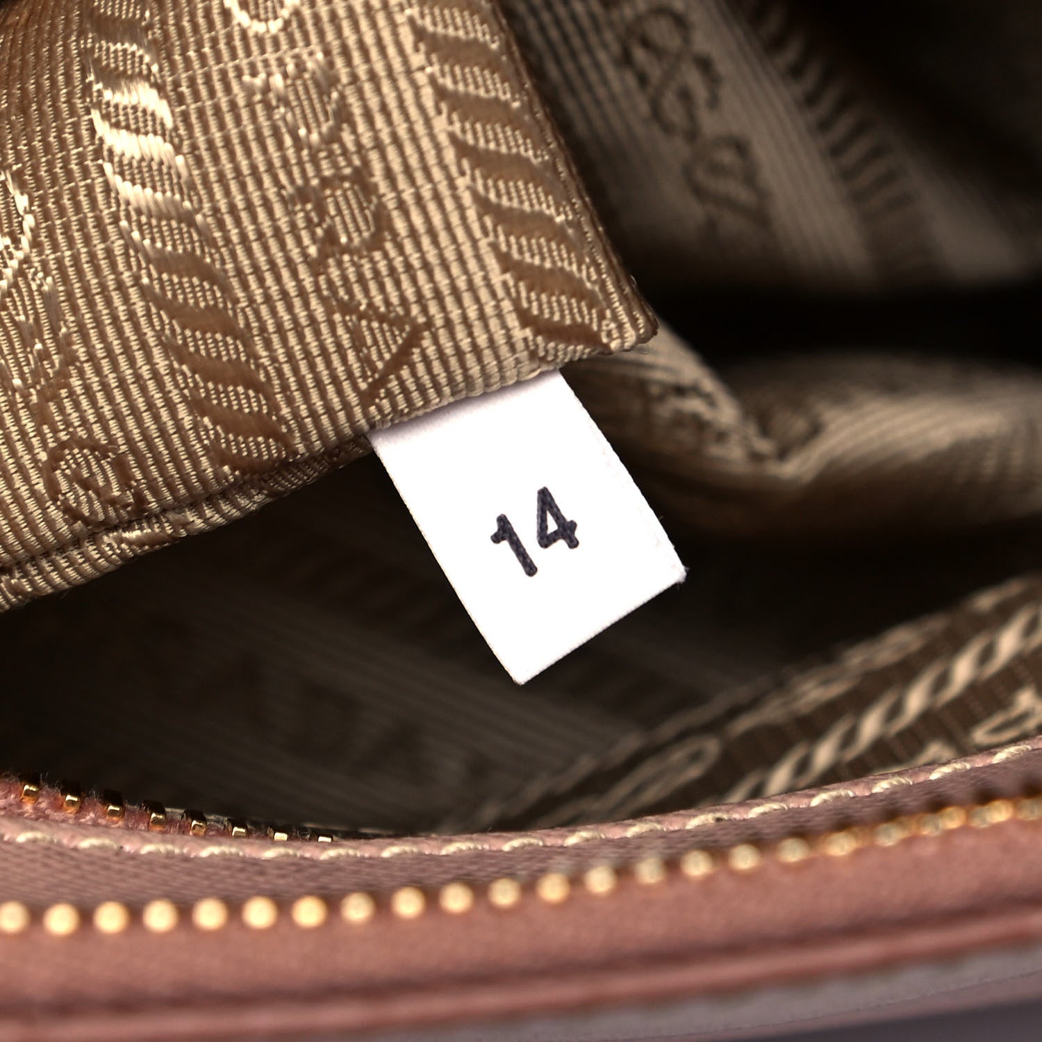Prada Saffiano Small Galleria Double Zip Tote Cammeo 9 of 9