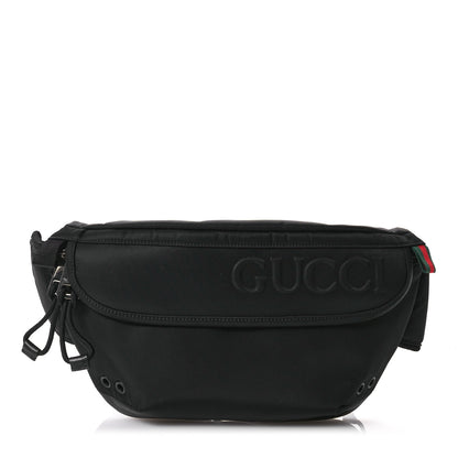 Gucci Nylon Large Logo Belt Bag Black 1 of 9