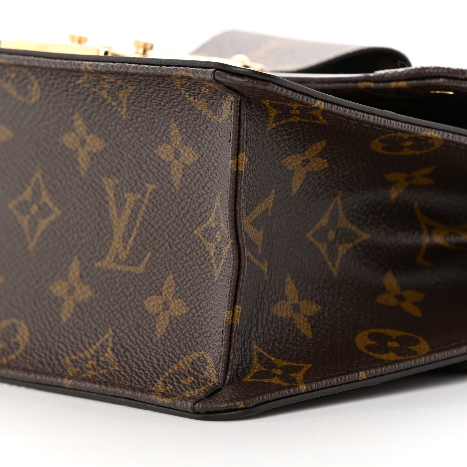 Louis Vuitton Vernis Epi Monogram Wynwood Metallic Taupe Grey 9 of 10
