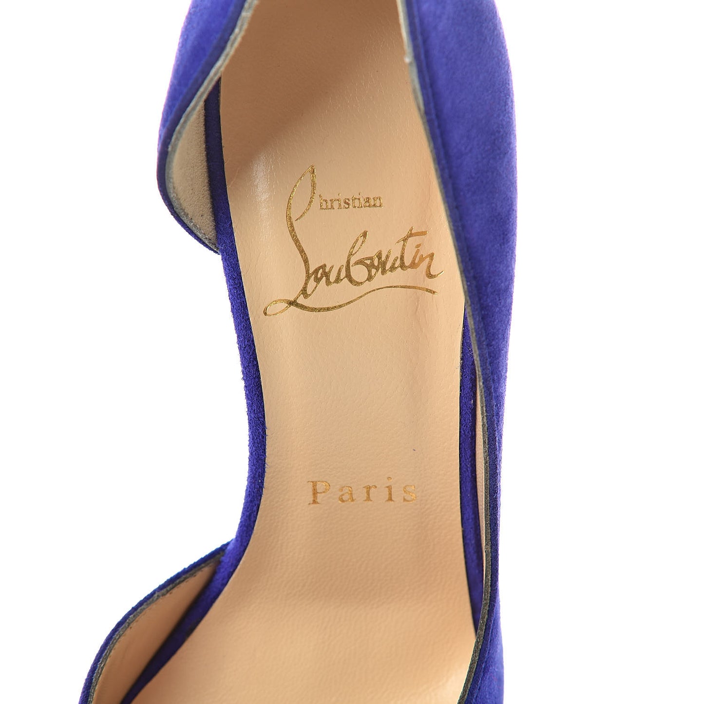 Veau Velour Iriza 100 Pumps 35.5 Purple Pop