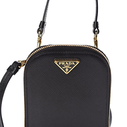Prada Saffiano Mini Bag Black 10 of 11