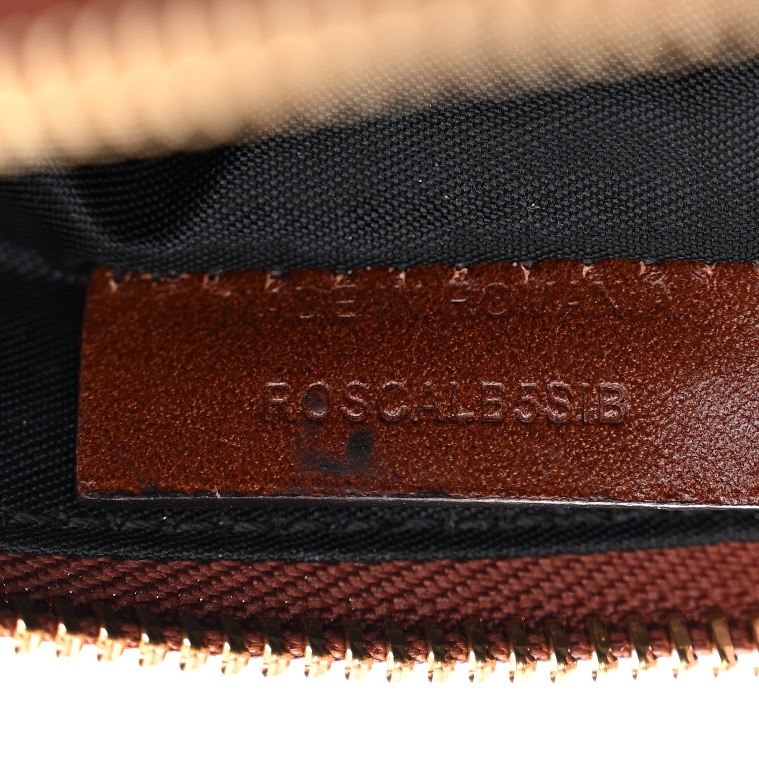 Burberry House Check Bridle Calfskin Peyton Crossbody Dark Tan 7 of 10