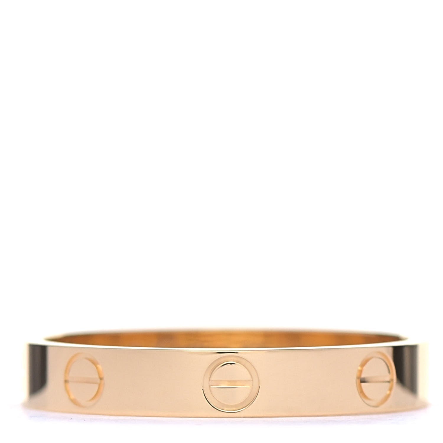 Cartier 18K Yellow Gold 3.5mm LOVE Wedding Band Ring 62 10 1 of 5