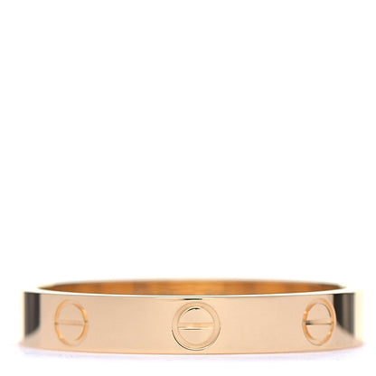 Cartier 18K Yellow Gold 3.5mm LOVE Wedding Band Ring 62 10 1 of 5