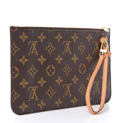 Louis Vuitton Monogram Neverfull MM GM Pochette 3 of 10