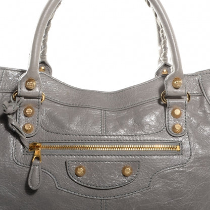 Balenciaga Agneau Giant 12 Gold Hardware Monday Gris Pyrite 9 of 9