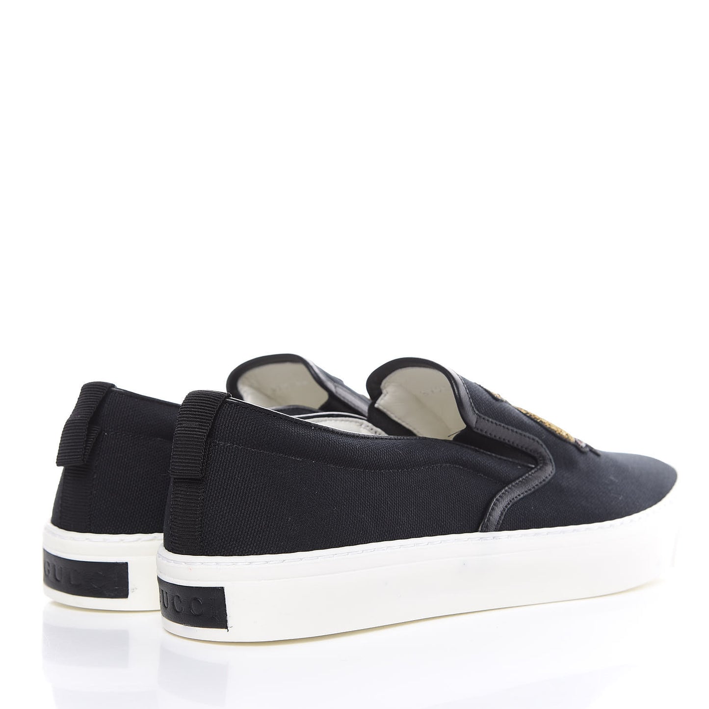Canvas Anchor Patch Mens Slip On Sneakers 8 Navy