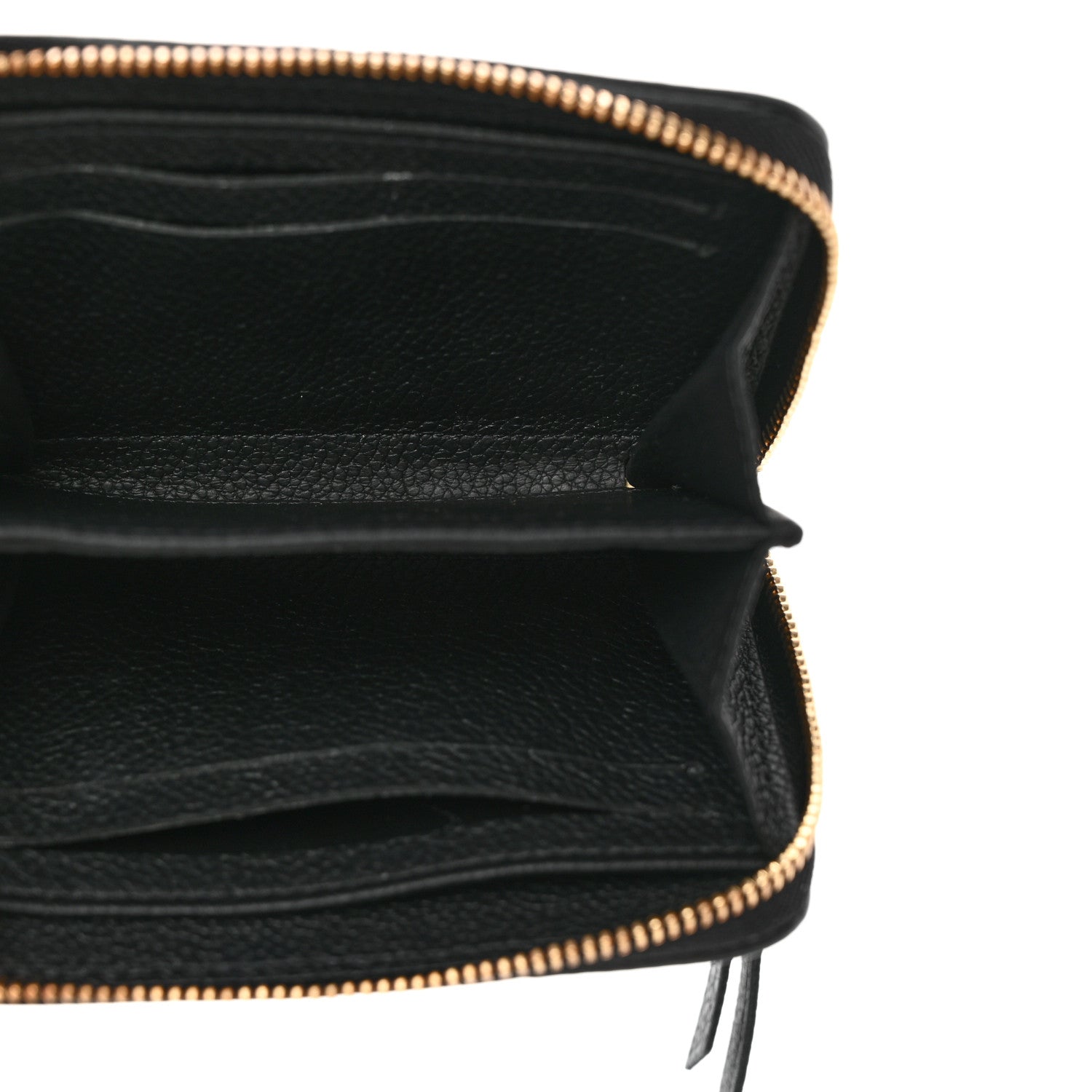 Louis Vuitton LOUIS VUITTON Empreinte Zippy Coin Purse Black 5 of 6
