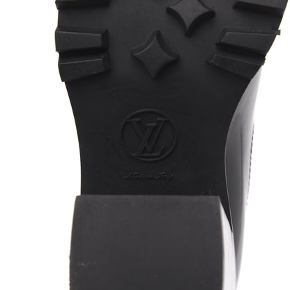 Louis Vuitton Patent Monogram Limitless Ankle Boots 41 Black 6 of 8