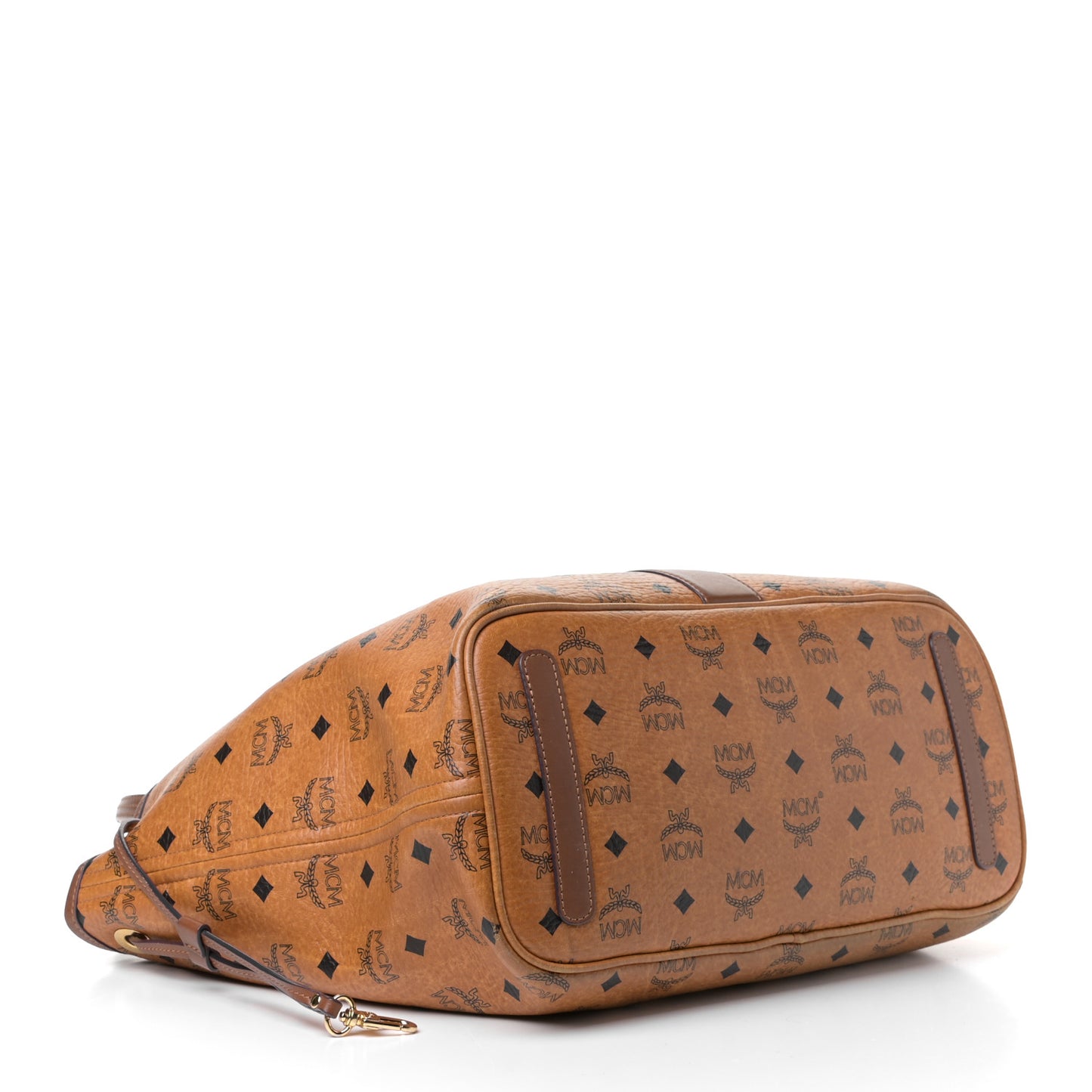 Visetos Medium Liz Reversible Shopper Tote Cognac