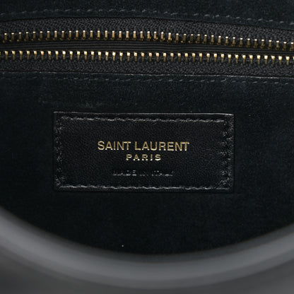 Saint Laurent Smooth Calfskin Le 5 A 7 Hobo Black 6 of 9