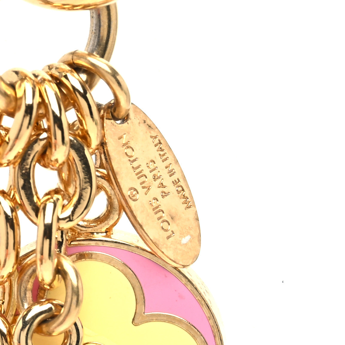 Louis Vuitton Spring Bag Charm Key Holder Gold 3 of 5