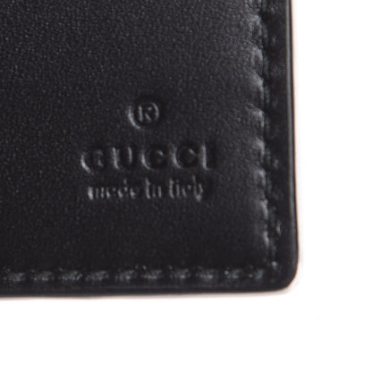 Gucci Guccissima Signature Web New Web Continental Wallet Black 6 of 7