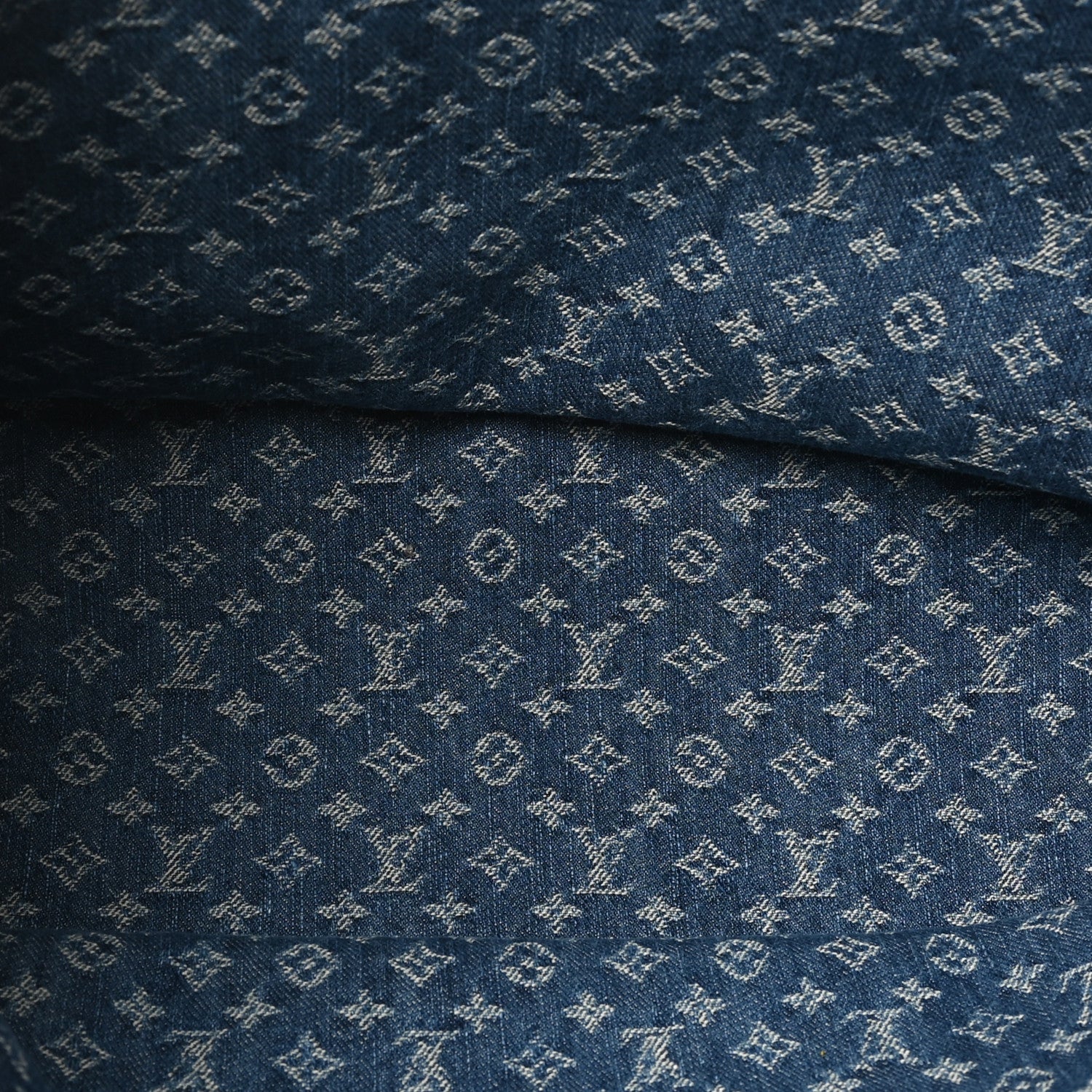 Louis Vuitton Monogram Denim Neo Neverfull MM Blue 1838423