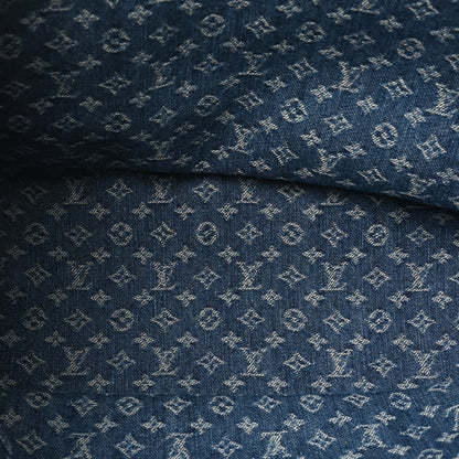 Louis Vuitton Monogram Denim Neo Neverfull MM Blue 5 of 9