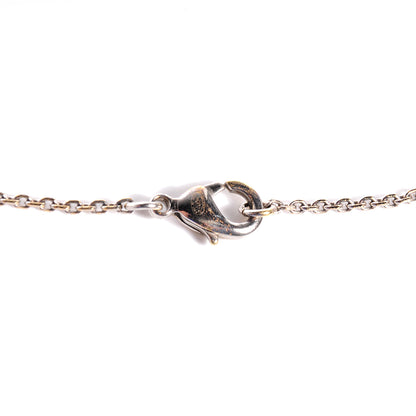Chanel Crystal Baguette Large CC Necklace Silver 3 of 4