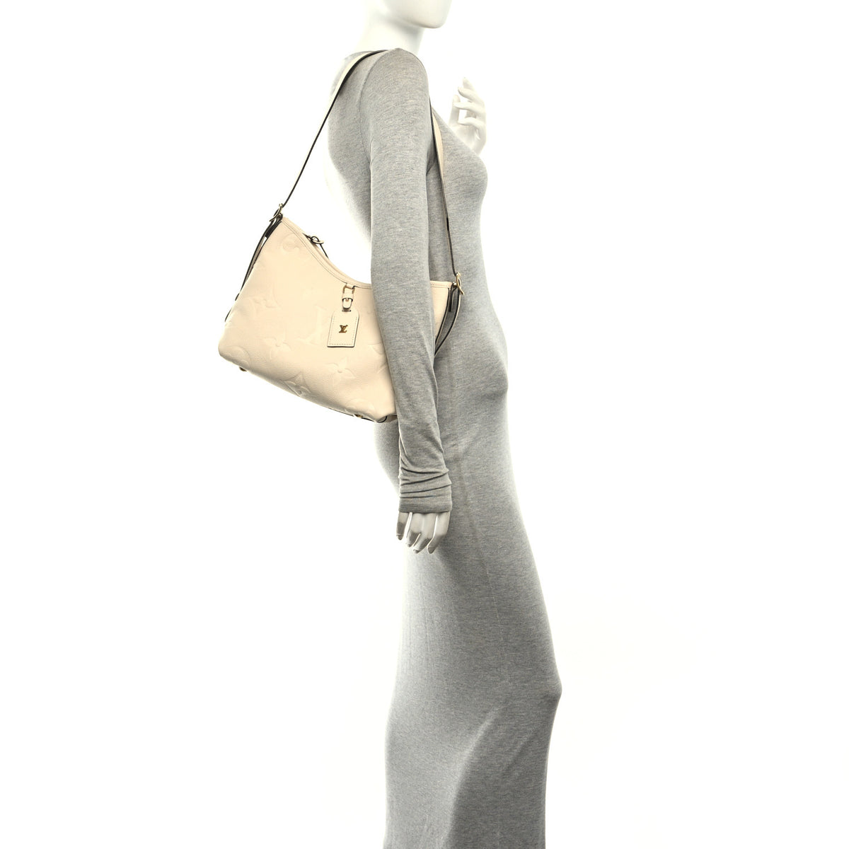 Louis Vuitton Empreinte Carryall PM Cream 2 of 9