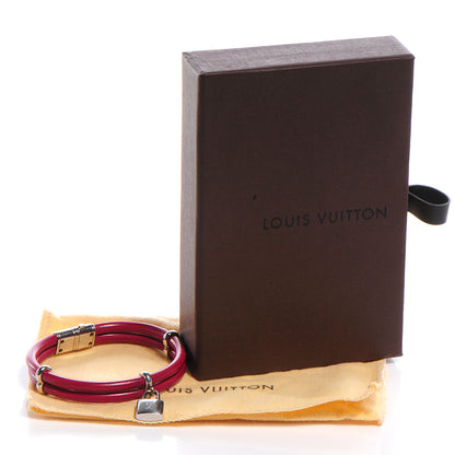 Louis Vuitton Epi Keep It Twice Bracelet 19 Fuchsia 5 of 6