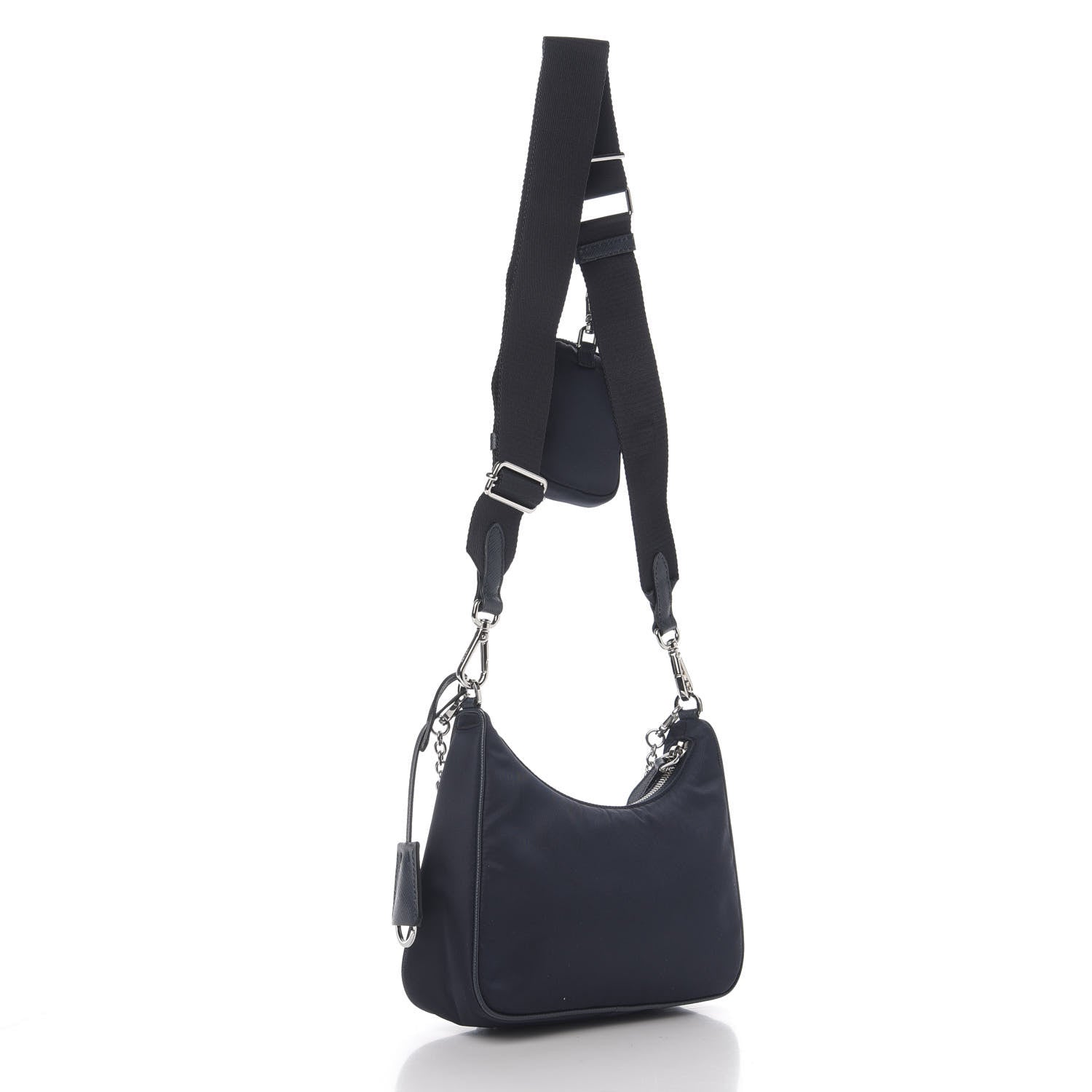 Prada Nylon Re-Edition 2005 Shoulder Bag Baltico 2 of 8