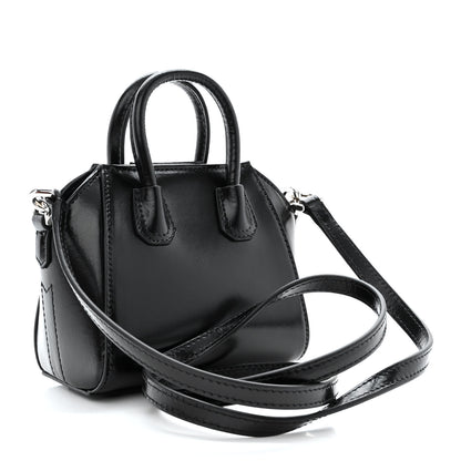 Givenchy Shiny Lord Calfskin Micro Antigona Black 3 of 11