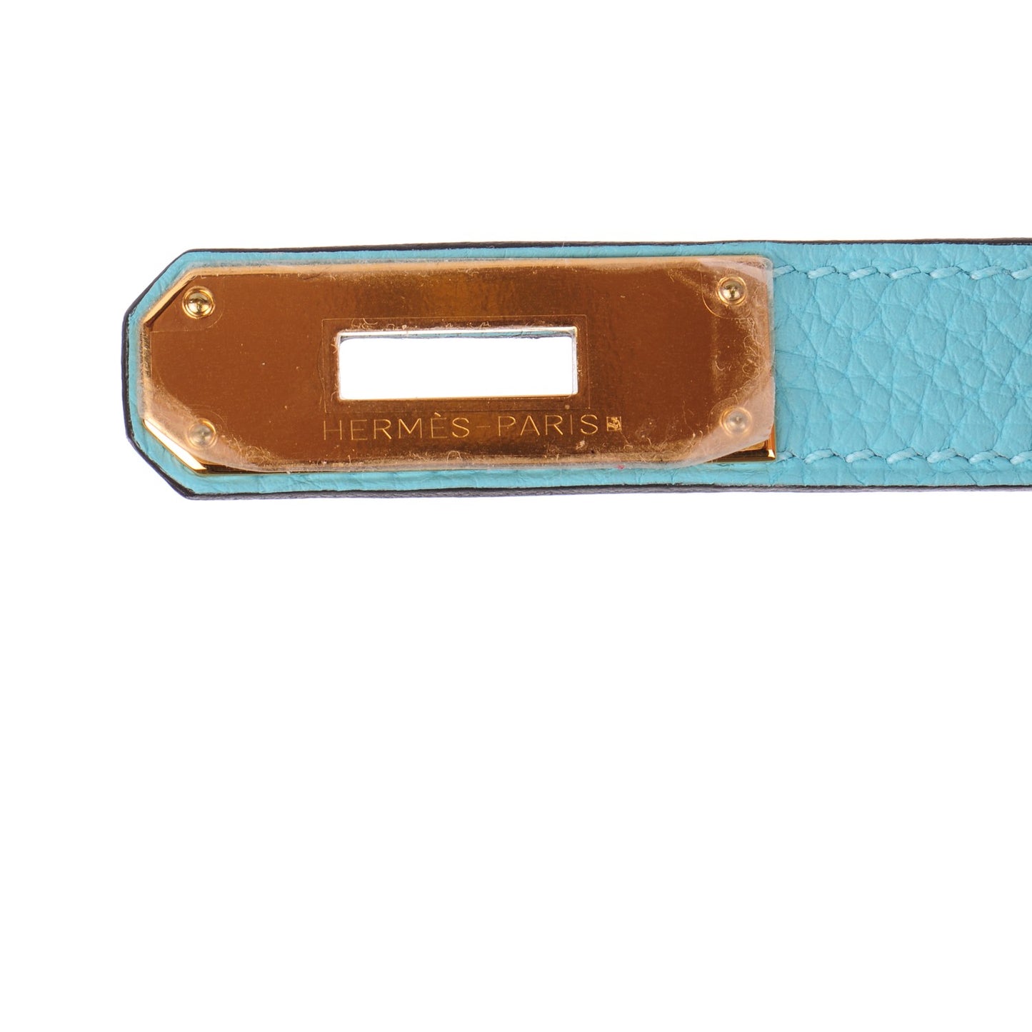Togo Birkin 35 Bleu Atoll