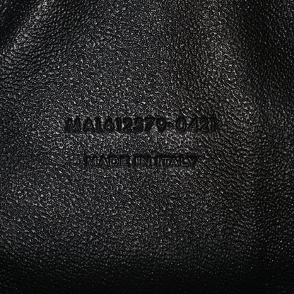 Saint Laurent Grain De Poudre Matelasse Monogram Mini Lou Camera Bag Black 7 of 11