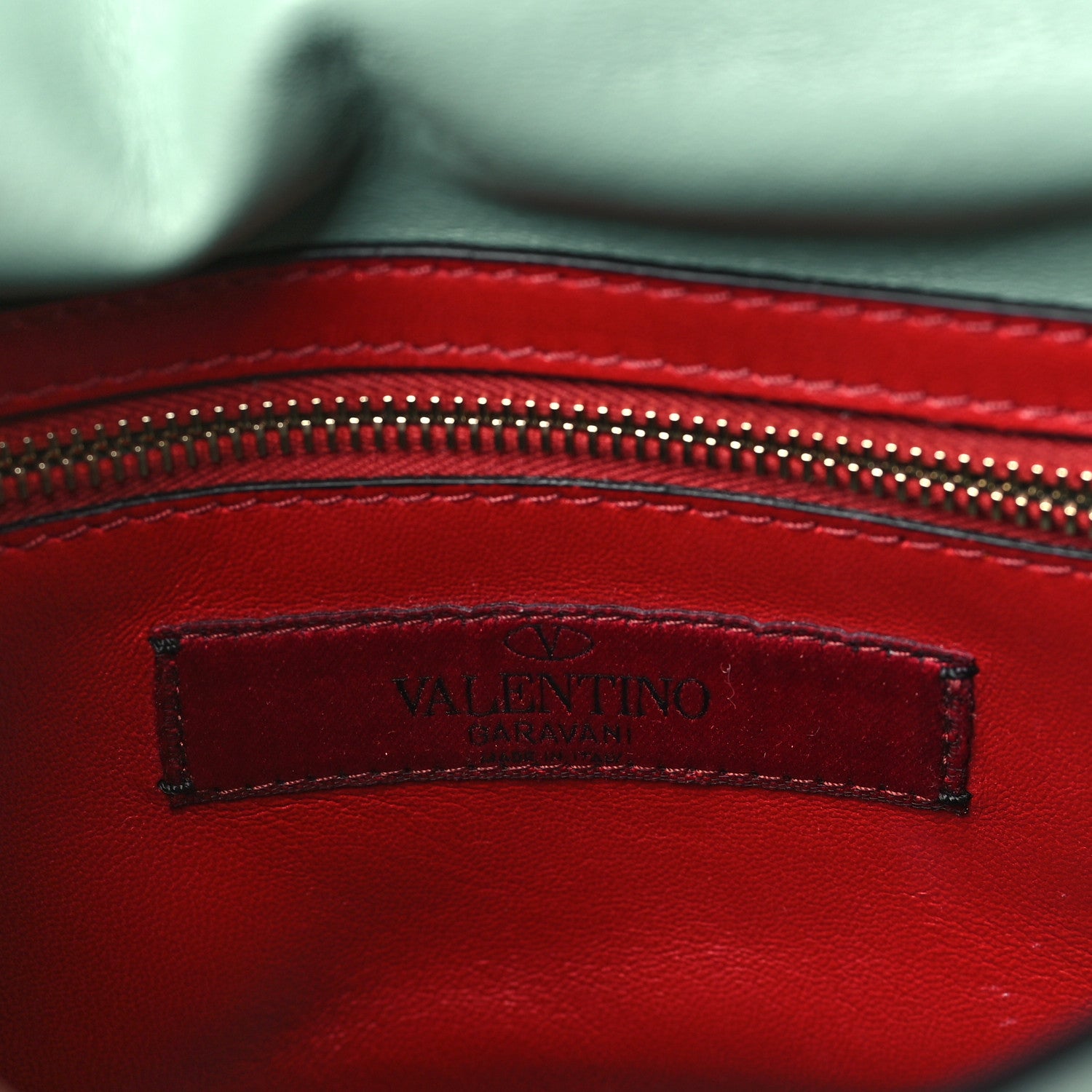Valentino Garavani Nappa Medium Rockstud Spike Shoulder Bag Morning Dew 6 of 9
