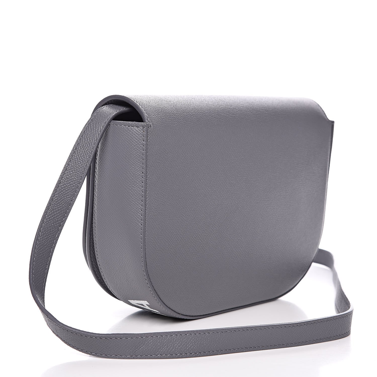 Balenciaga Grained Calfskin Logo S Ville Day Bag Gris Perle Fonce White 3 of 11