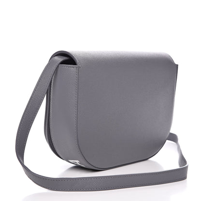 Balenciaga Grained Calfskin Logo S Ville Day Bag Gris Perle Fonce White 3 of 11