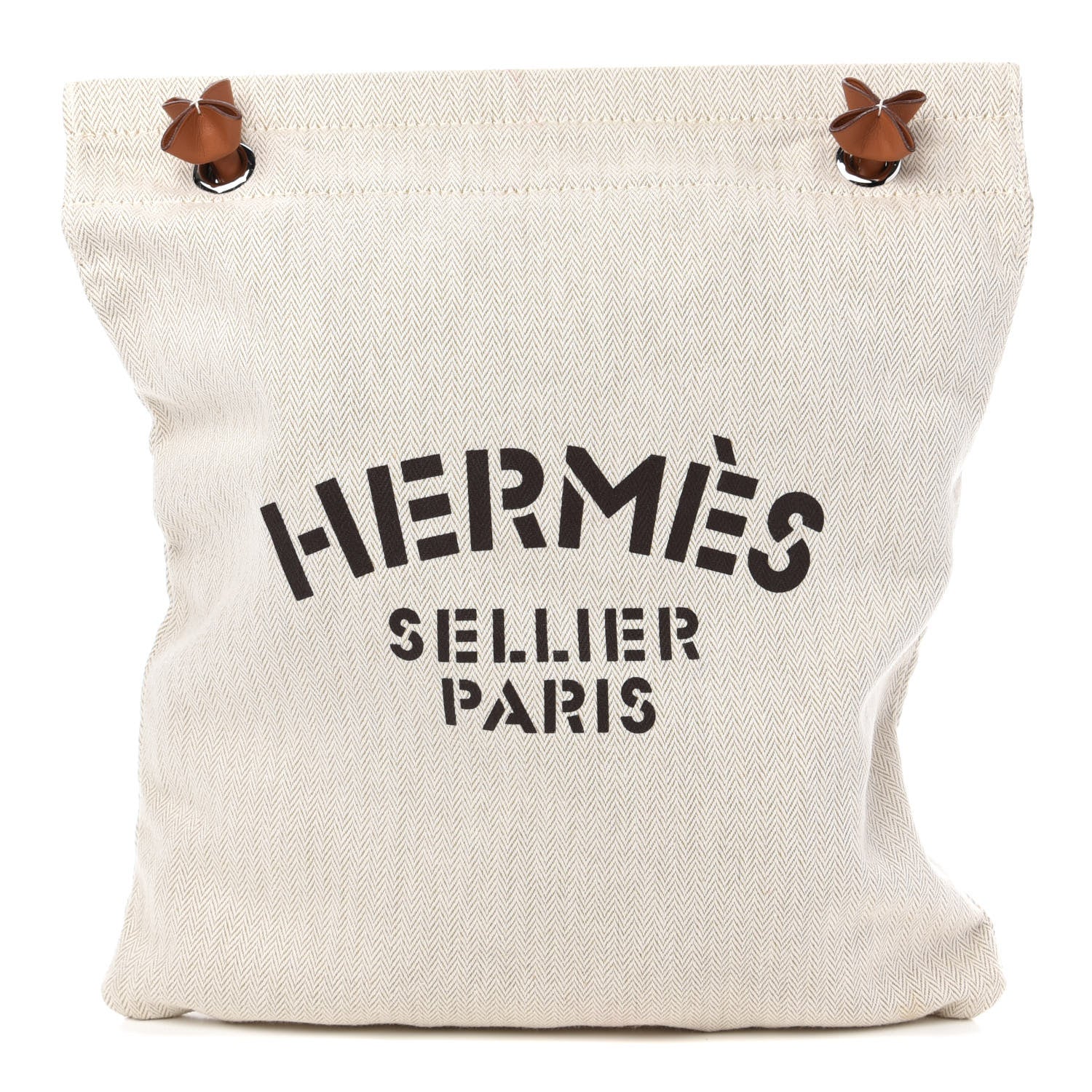Hermes Canvas Swift Aline Grooming Bag Gold 1 of 9