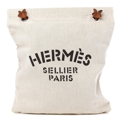 Hermes Canvas Swift Aline Grooming Bag Gold 1 of 9