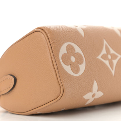 Louis Vuitton Empreinte Monogram Giant Nano Speedy Arizona Creme 8 of 9