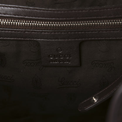 Gucci Guccissima Medium GG Twins Tote Dark Brown 8 of 10
