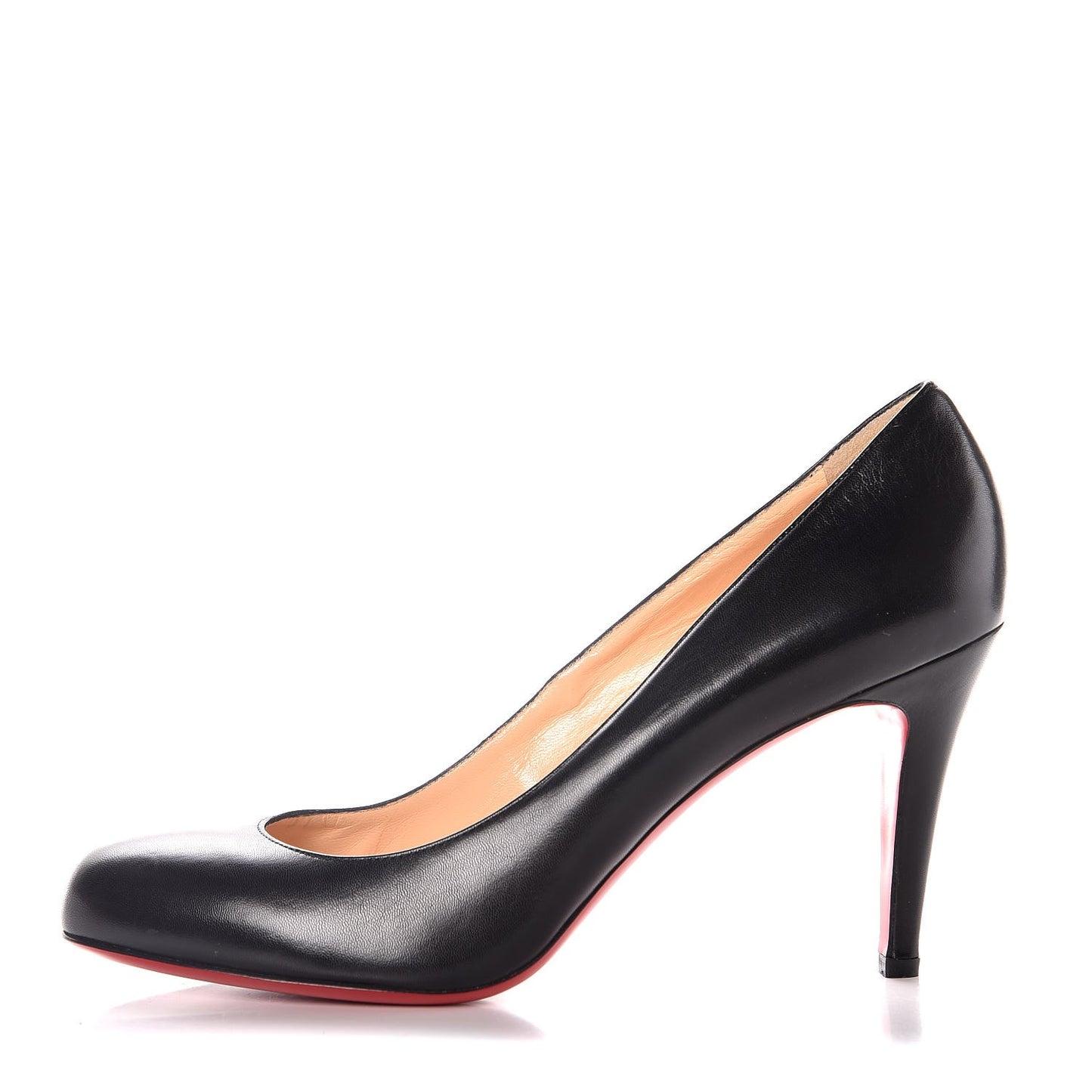 Calfskin Ron Ron 85 Pumps 39.5 Black