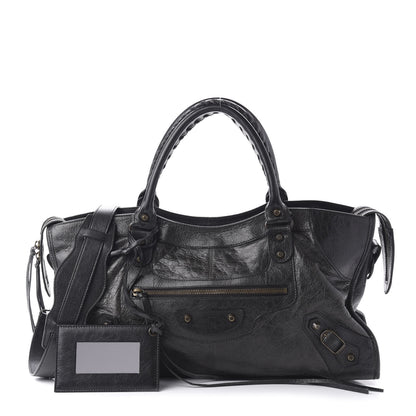 Balenciaga Agneau Classic Hardware Part Time Black 1 of 13