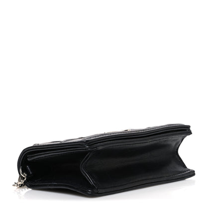 Christian Dior Lambskin Baby Diorama Flap Bag Black 4 of 9