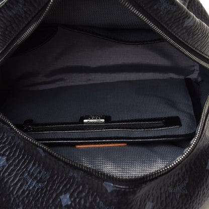 MCM Visetos Small Side Stud Stark Backpack Black 4 of 4