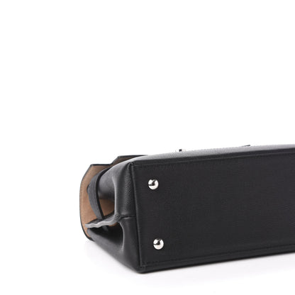 Louis Vuitton Calfskin Lockme Ever BB Black 8 of 12